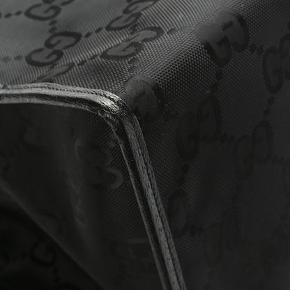 Gucci Econyl Nylon Monogram Large Off The Grid Tote Bag Black 9 of 10