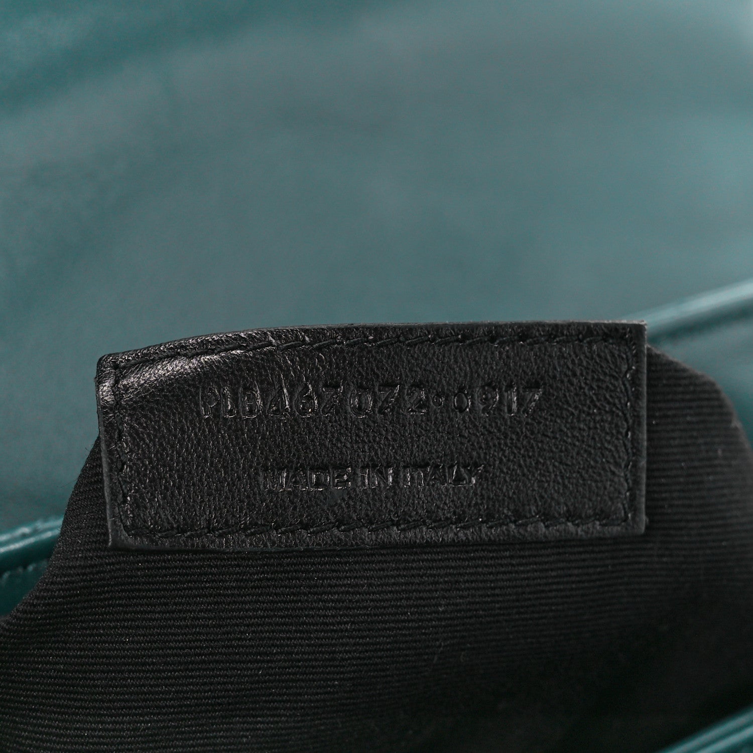 Saint Laurent Calfskin Y Quilted Monogram Toy Loulou Satchel Dark Turquoise 8 of 11