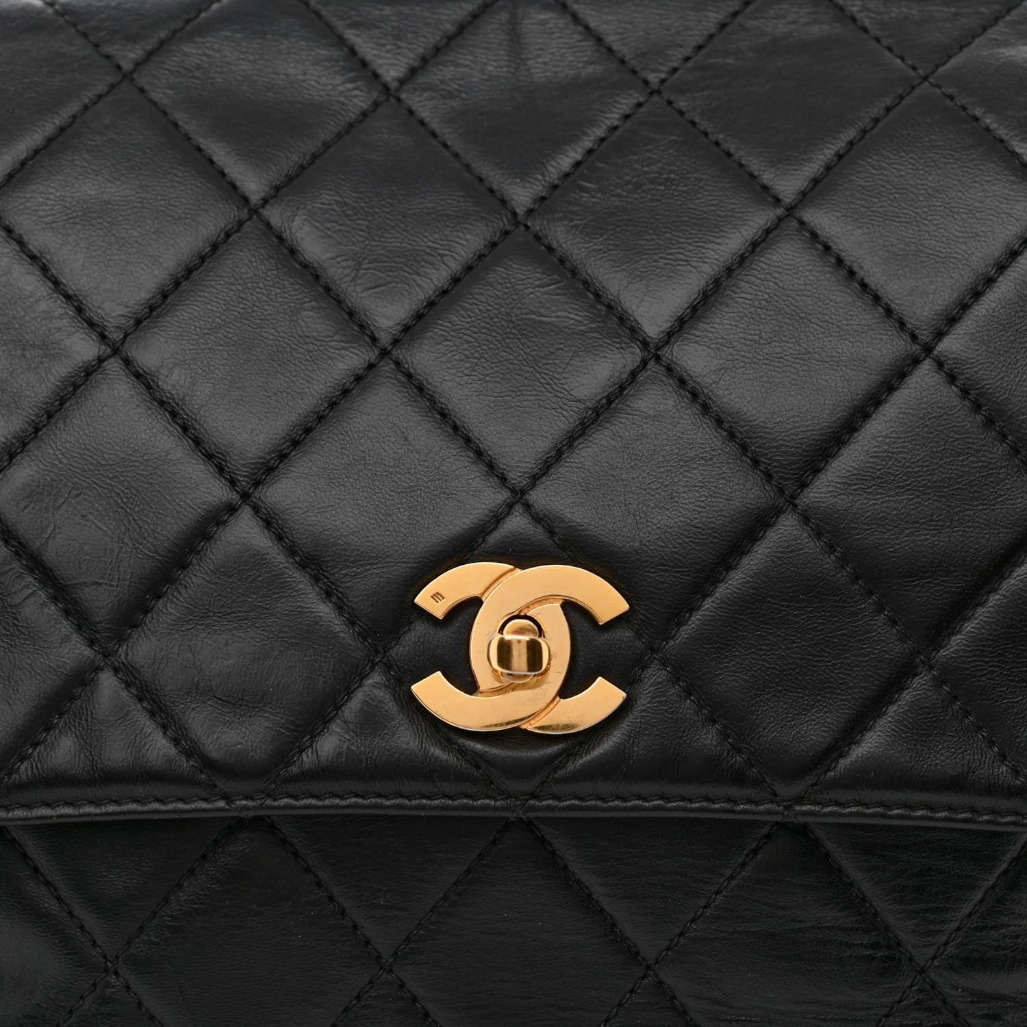 Chanel Lambskin Quilted Backpack Black 8 of 16