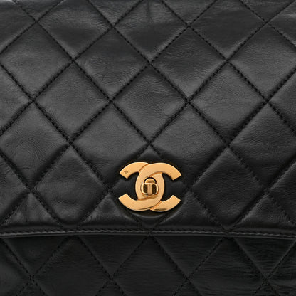 Chanel Lambskin Quilted Backpack Black 8 of 16