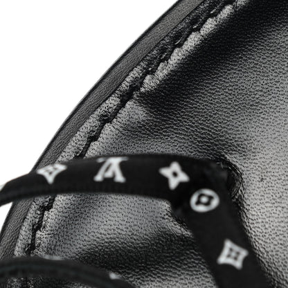 Louis Vuitton Citizen Thong Sandal 38 Black 9 of 10
