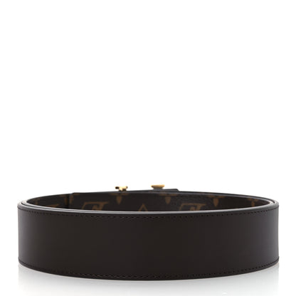 Louis Vuitton Calfskin Monogram 40mm LV Initiales Reversible Belt 100 40 Brown 4 of 8