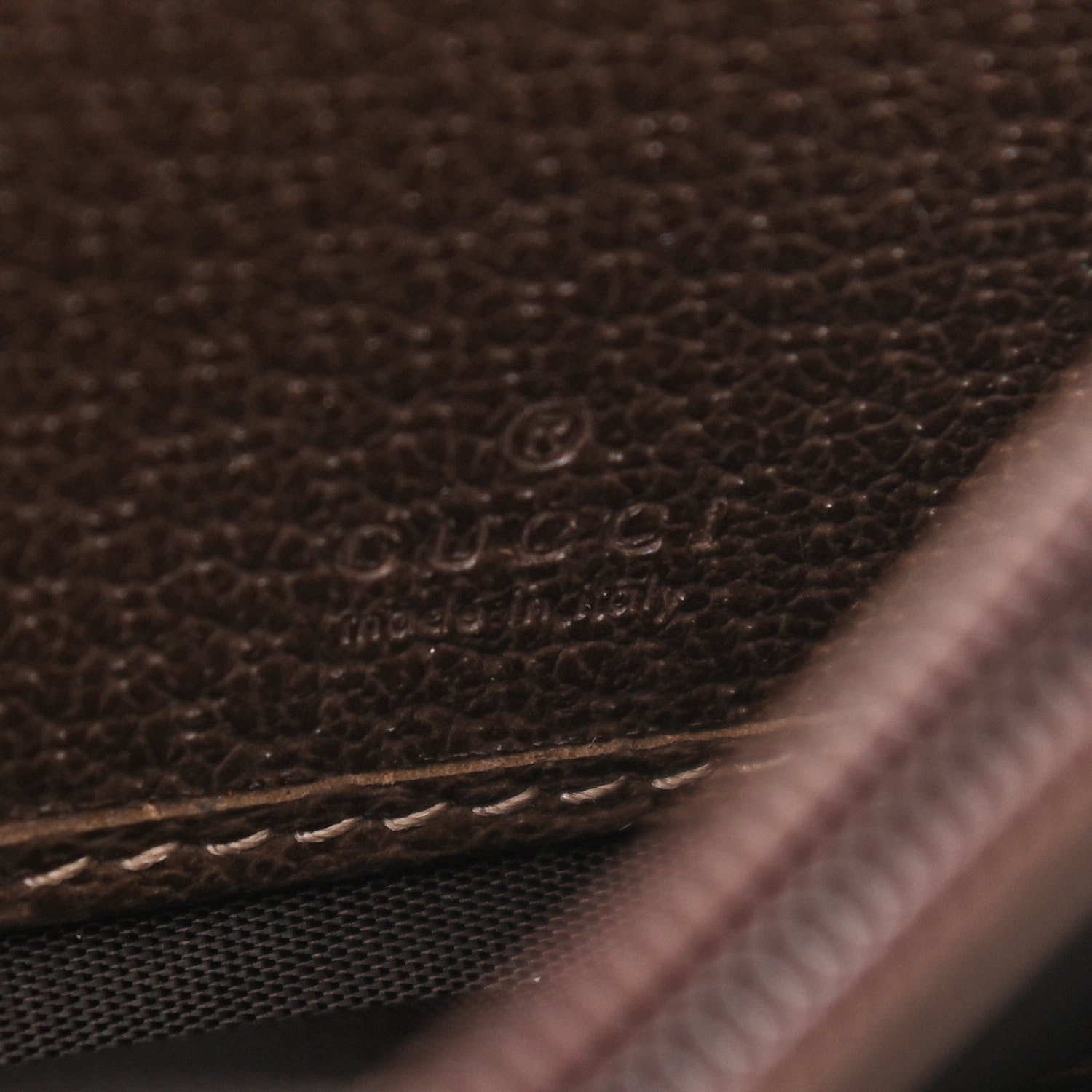 Gucci GG Supreme Monogram Web Ophidia Wallet On Chain Brown 7 of 14