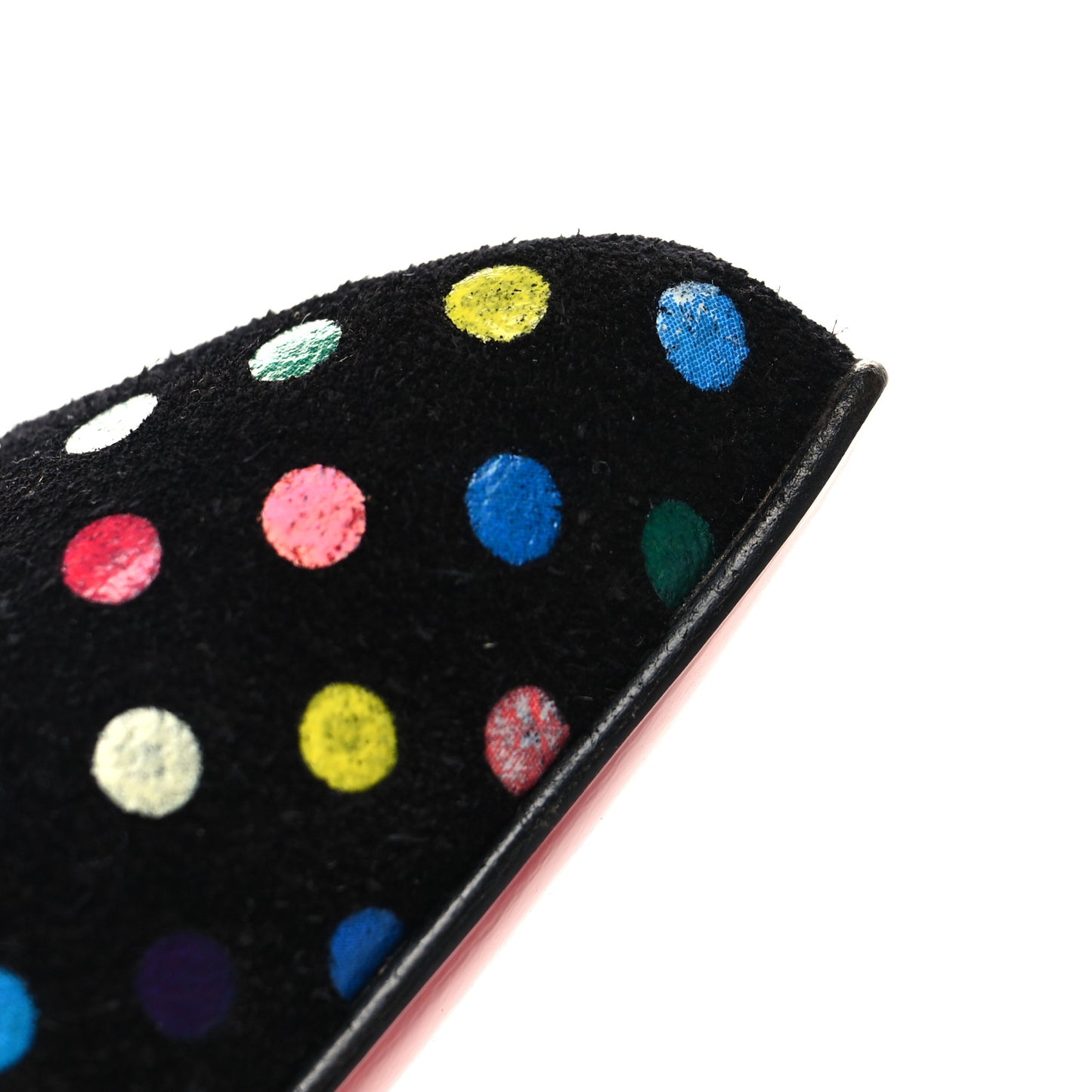 Suede Polka Dot Hot Chick 100 Pumps 38 Black Multicolor 38 Black Multicolor