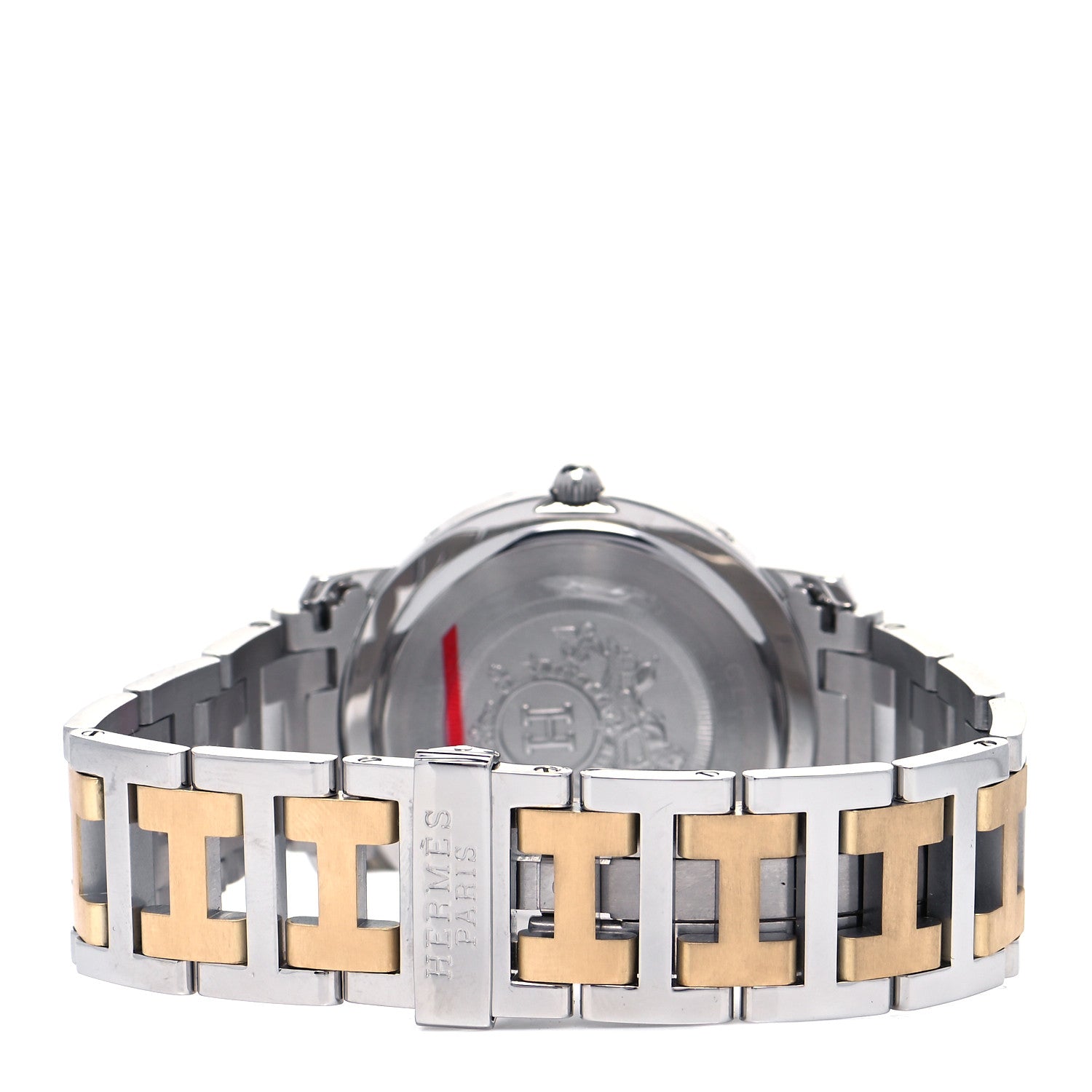 Hermes Stainless Steel 36mm Clipper Quartz Watch 3 of 4