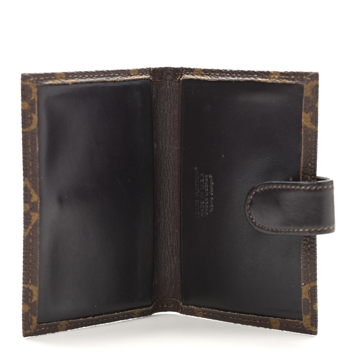 Monogram Credit Card Photo Holder Wallet