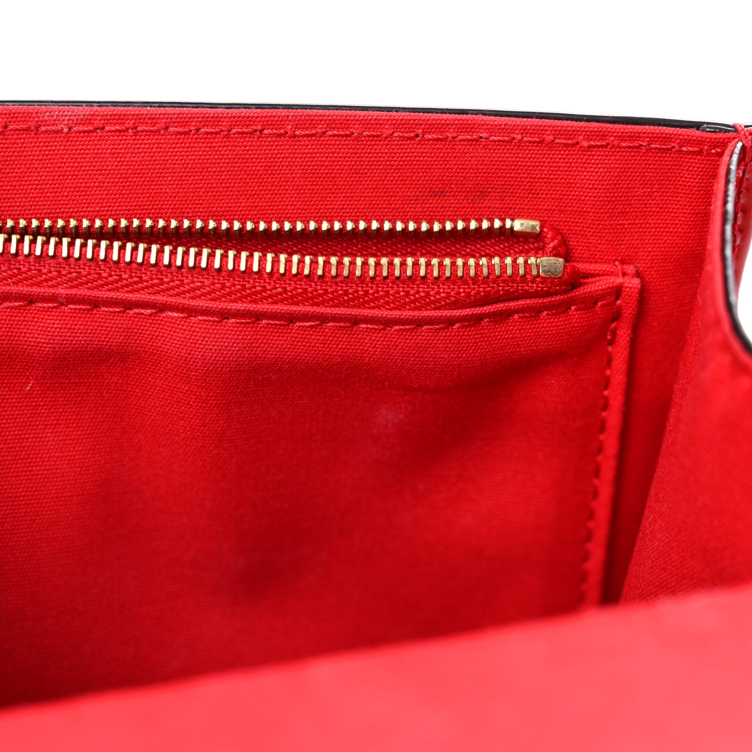 Louis Vuitton Patent Louise Clutch Cherry 21 of 21