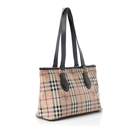 Burberry Haymarket Check Medium Regent Tote Chocolate 3 of 20