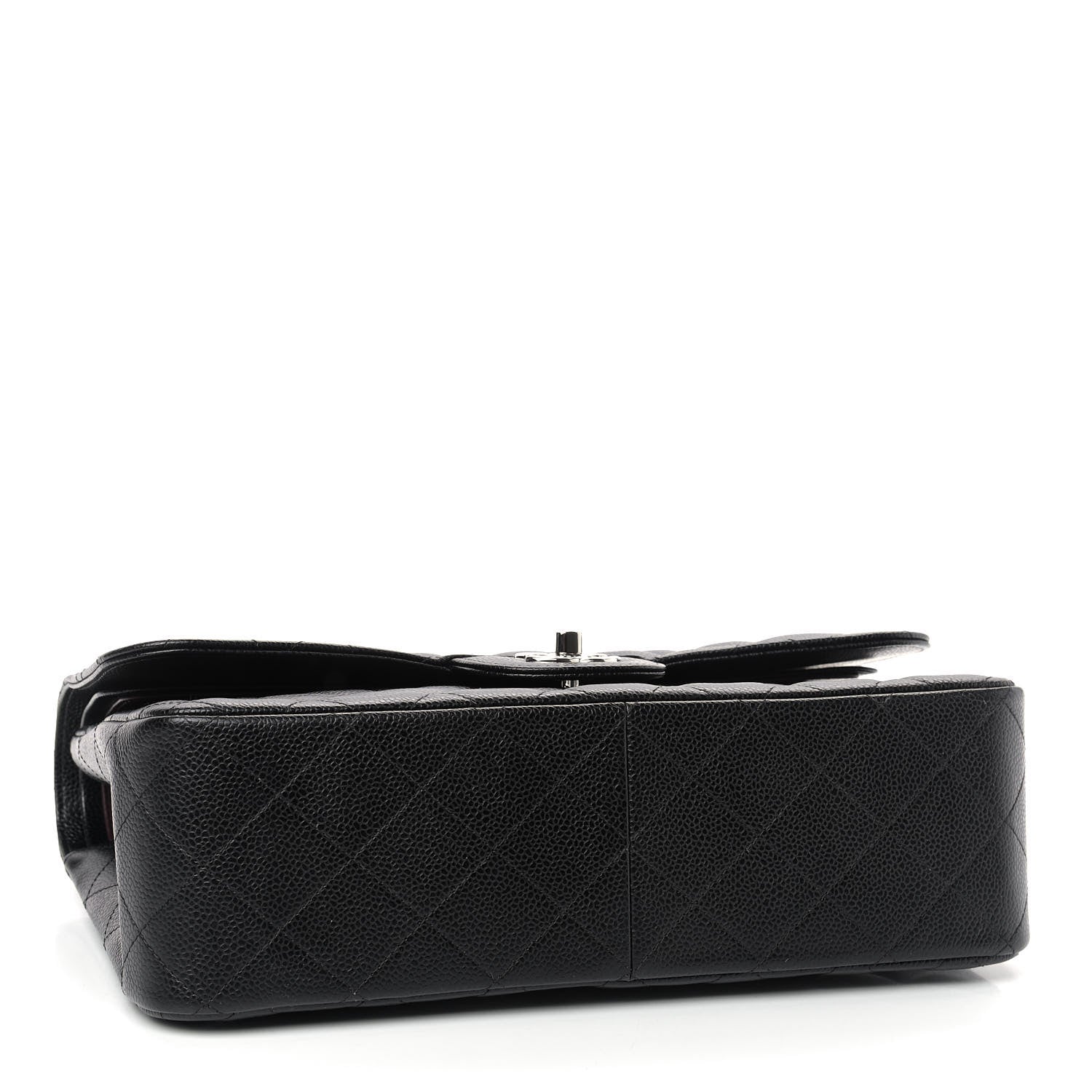 Chanel Caviar Quilted Jumbo Double Flap Black 4 of 9
