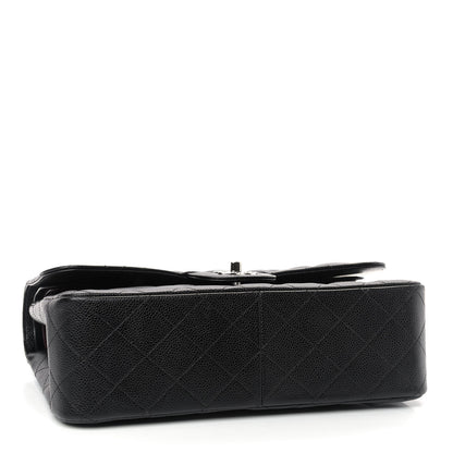 Chanel Caviar Quilted Jumbo Double Flap Black 4 of 9
