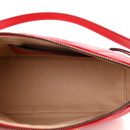 Gucci Calfskin Matelasse Chevron GG Marmont Sling Shoulder Bag Rosso 5 of 10