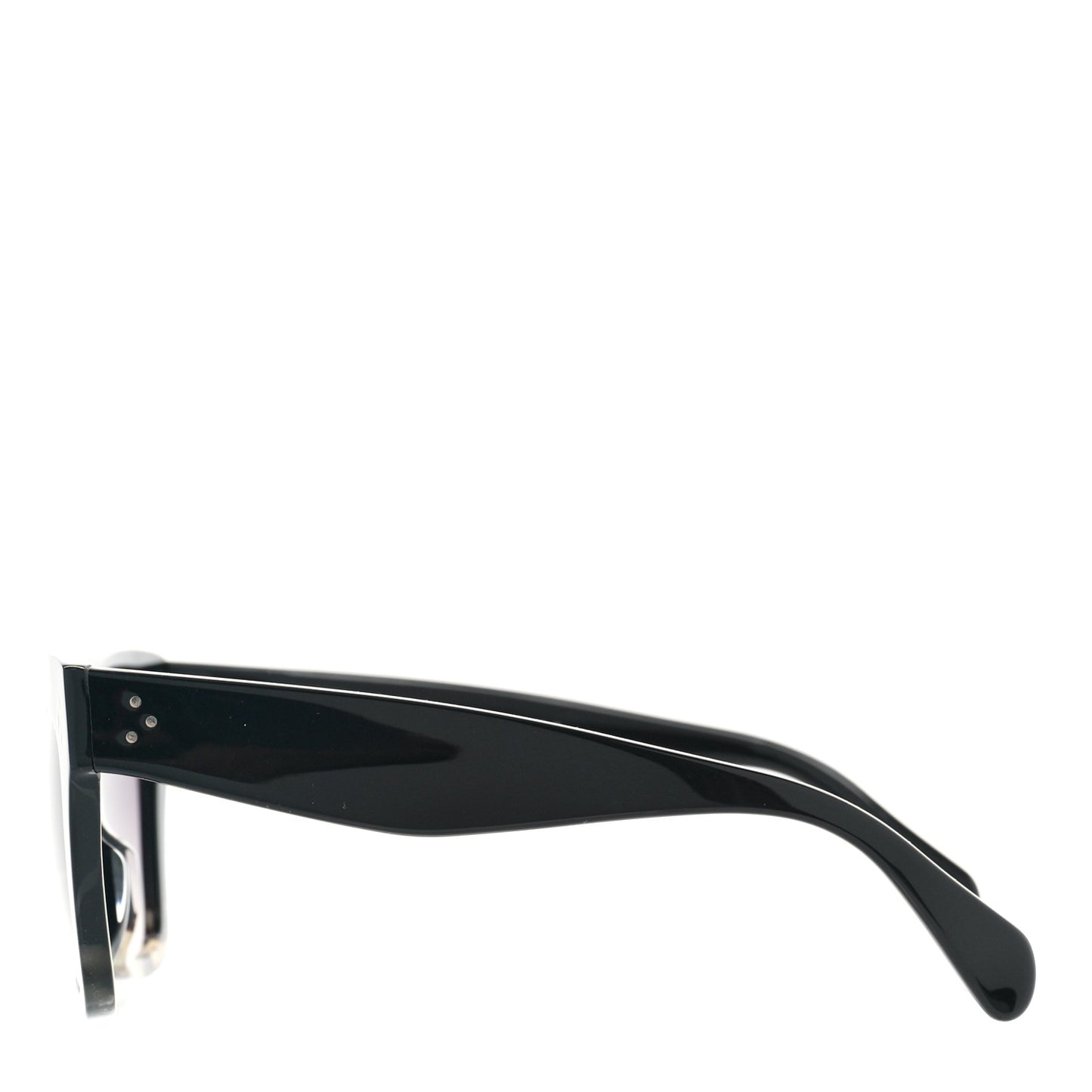 Acetate Polarized Cat Eye Sunglasses CL4004IN Havana Black