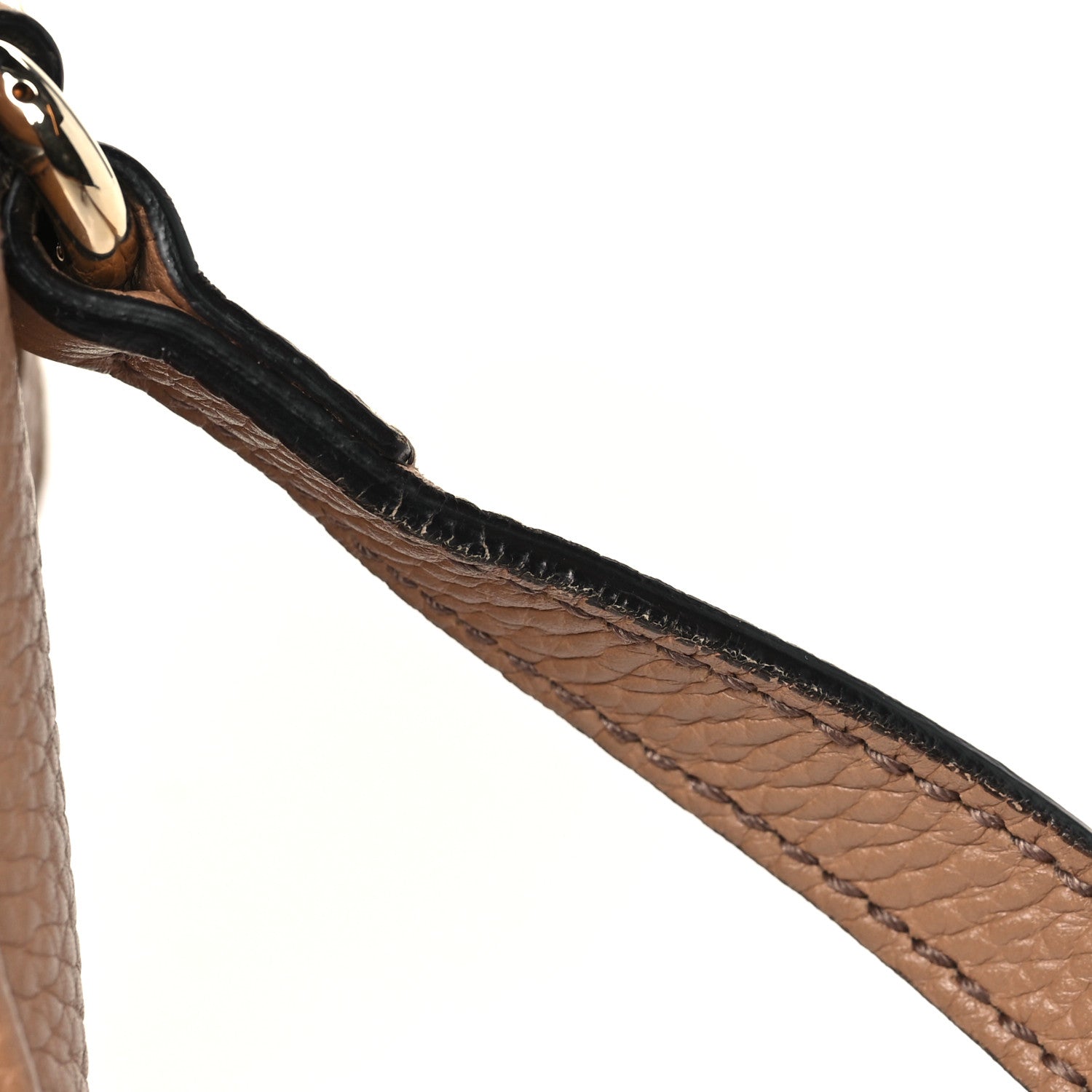 Gucci Pebbled Calfskin Small Soho Disco Bag Camelia 11 of 12