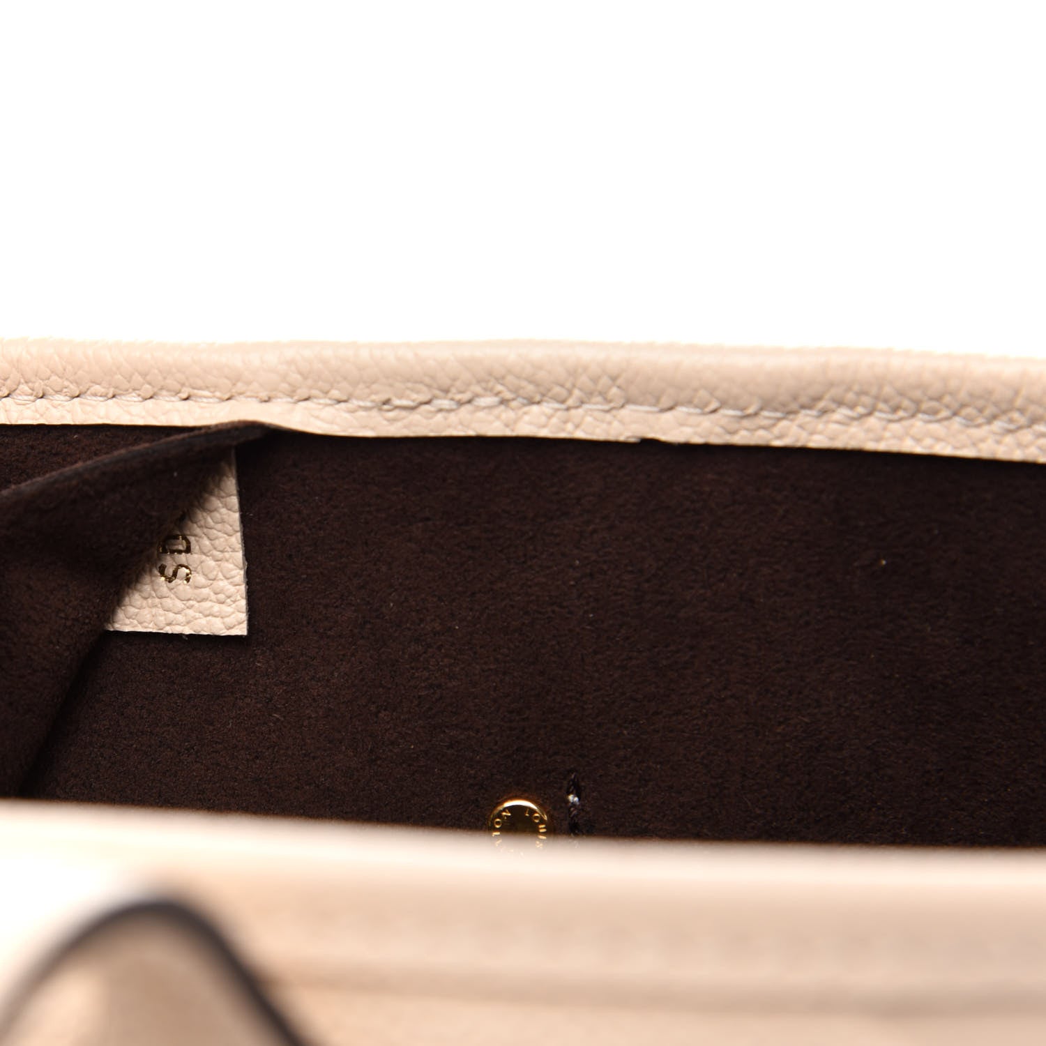 Louis Vuitton Empreinte Monogram Giant Neverfull MM Cream 8 of 13