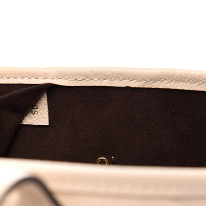 Louis Vuitton Empreinte Monogram Giant Neverfull MM Cream 8 of 13