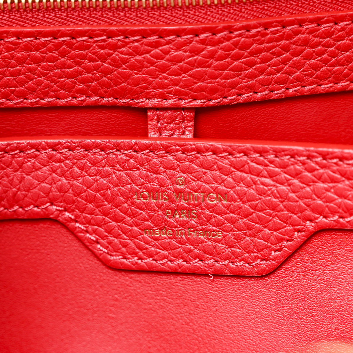 Taurillon Capucines BB Scarlet Red