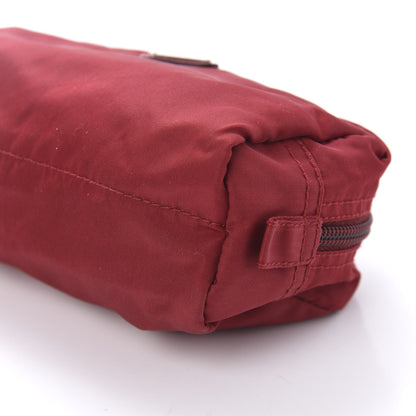 Prada Tessuto Nylon Cosmetic Bag Rosso 7 of 9