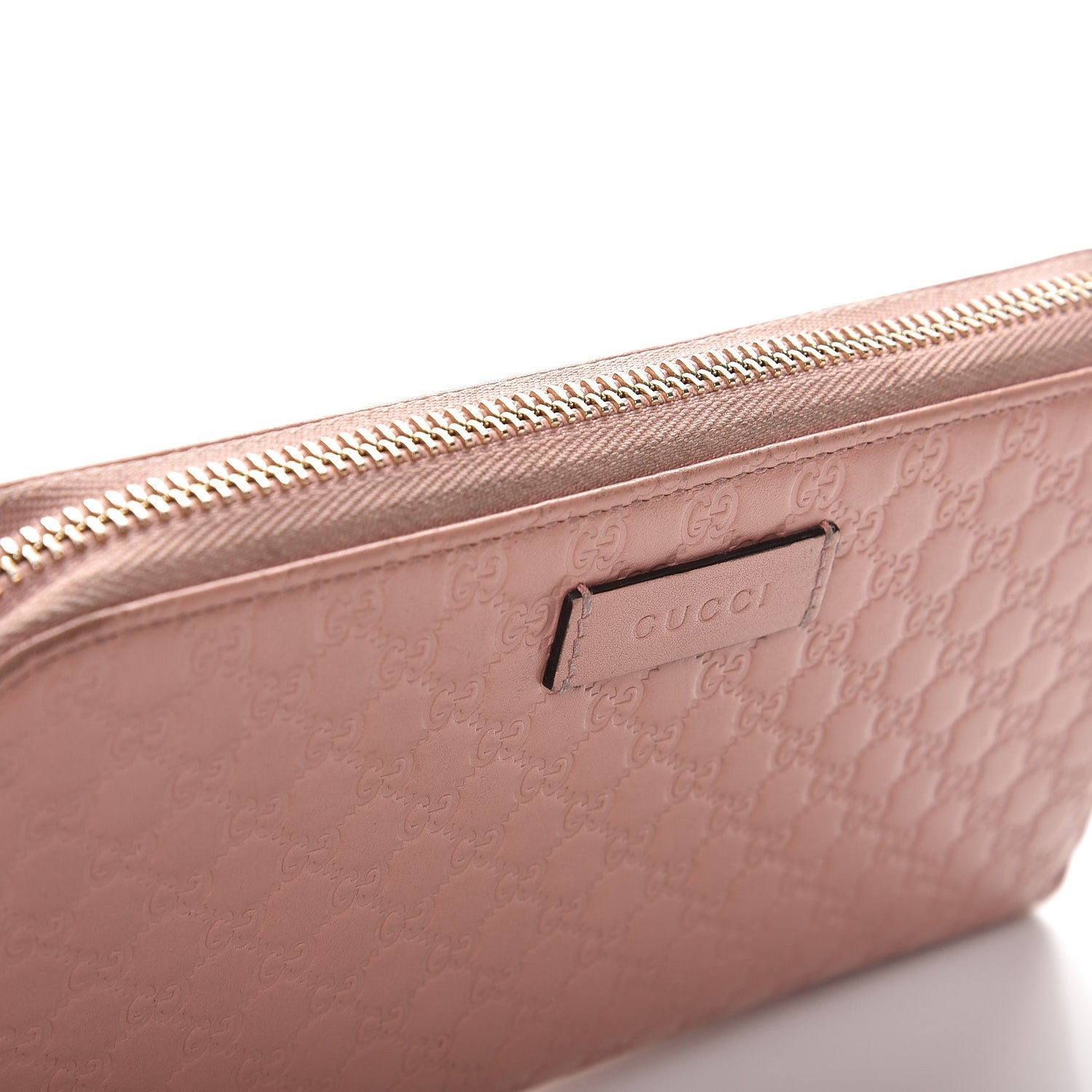 Gucci Microguccissima Zip Around Wallet Soft Pink 8 of 12