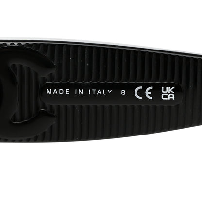 Chanel Acetate Butterfly Large CC Sunglasses 5492 Black 7 of 8