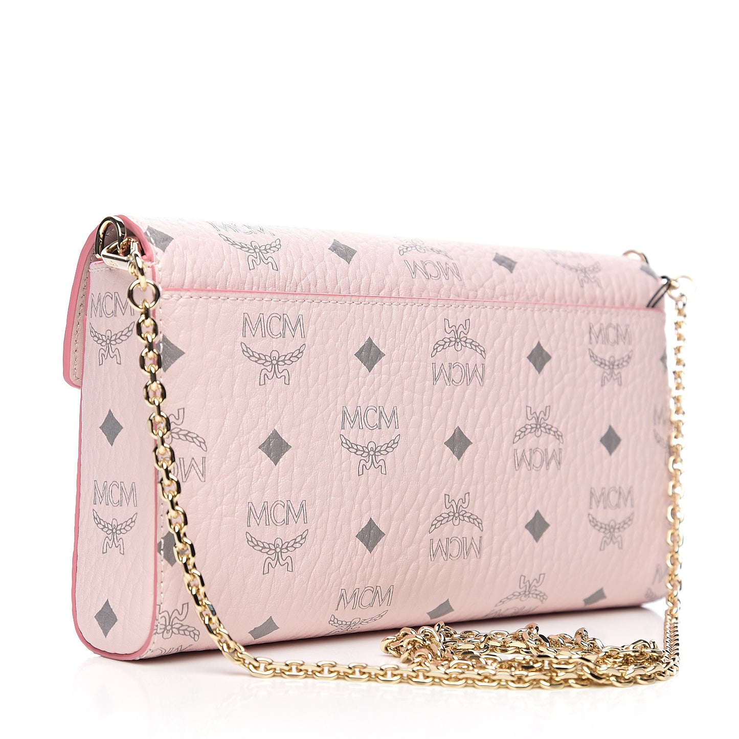 Visetos Monogram Medium Millie Crossbody Bag Soft Pink