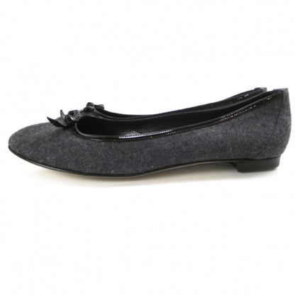 FASHIONPHILE MANOLOBLAHNIKFlannelBallerinaFlats40 2 of 7