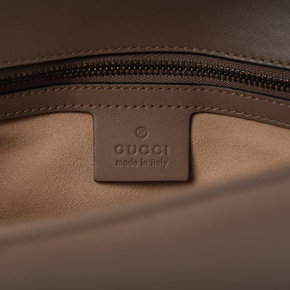 Gucci Calfskin Matelasse Small GG Marmont Shoulder Bag Porcelain Rose 8 of 9