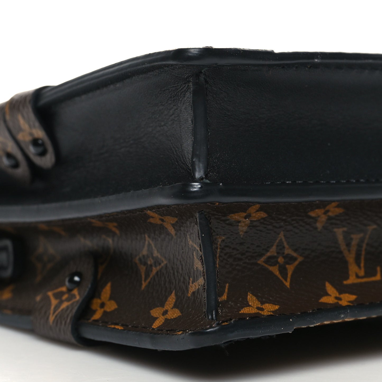 Reverse Monogram Trunk Clutch