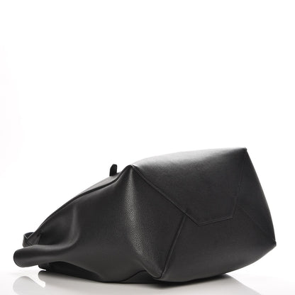 Celine Soft Grained Calfskin Small Belt Cabas Phantom Black 4 of 8