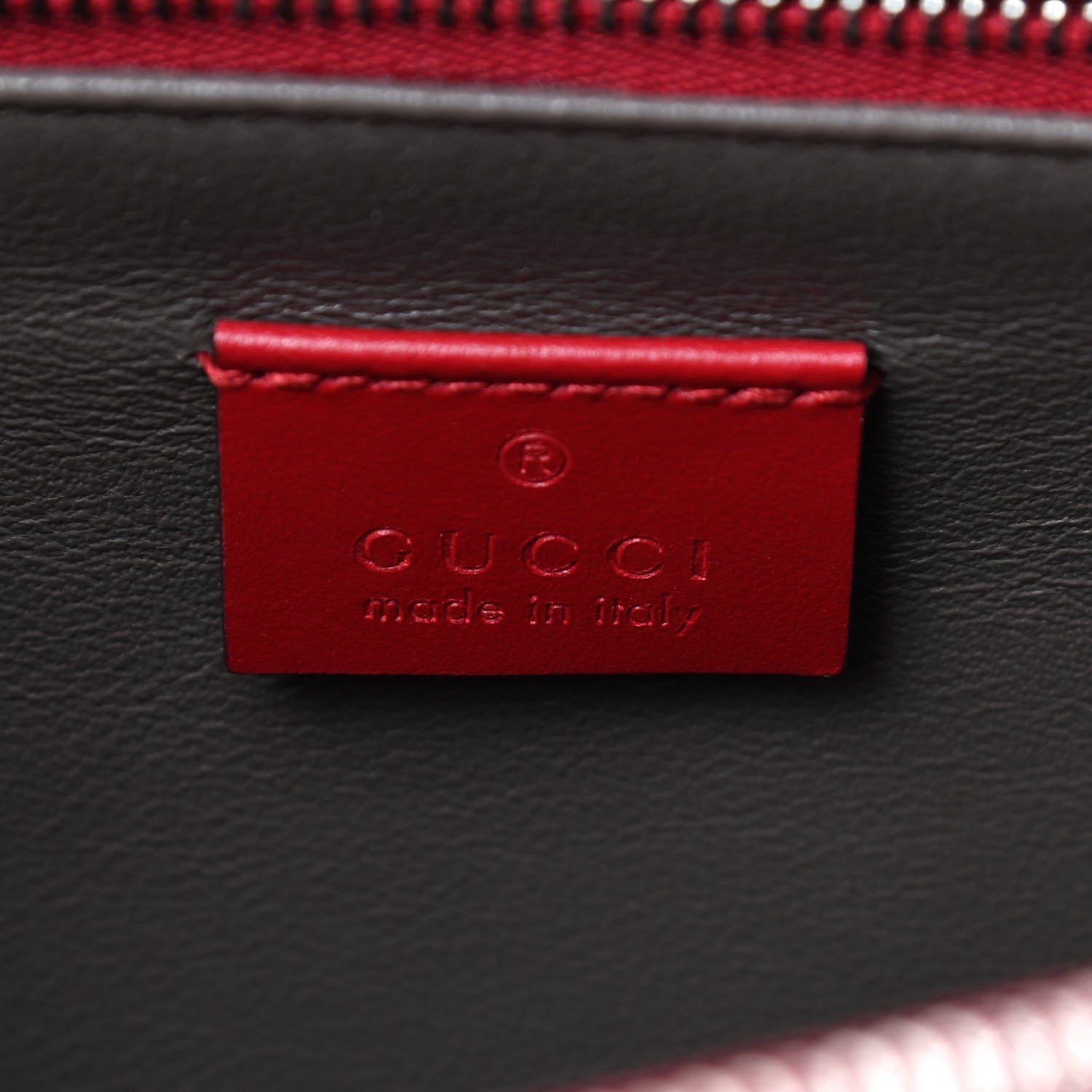 Gucci Shibuya Calfskin Medium Zumi Top Handle Bag Hibiscus Red 7 of 8