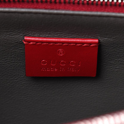 Gucci Shibuya Calfskin Medium Zumi Top Handle Bag Hibiscus Red 7 of 8