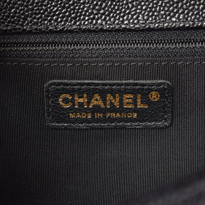 Chanel Caviar Quilted New Medium Boy Flap Black 6 of 9