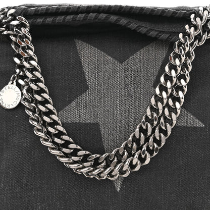 Stella McCartney Denim Star Mini Falabella Tote Black 10 of 12