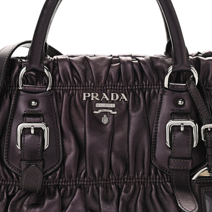 Prada Nappa Gaufre Shopping Satchel Ribes 7 of 9