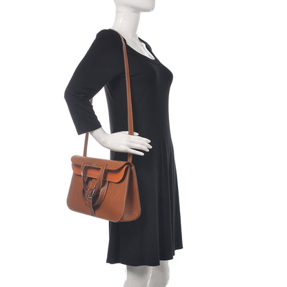 Hermes Barenia Halzan 31 Fauve Potiron 2 of 20