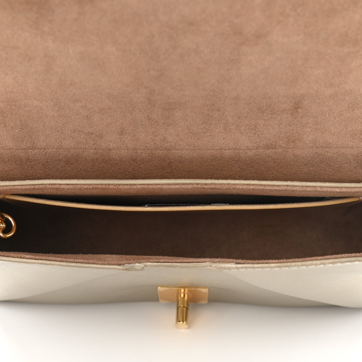Louis Vuitton Metallic Calfskin Love Note Gold Silver 5 of 10