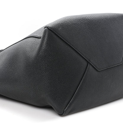 Celine Soft Grained Calfskin Small Belt Cabas Phantom Black 8 of 11