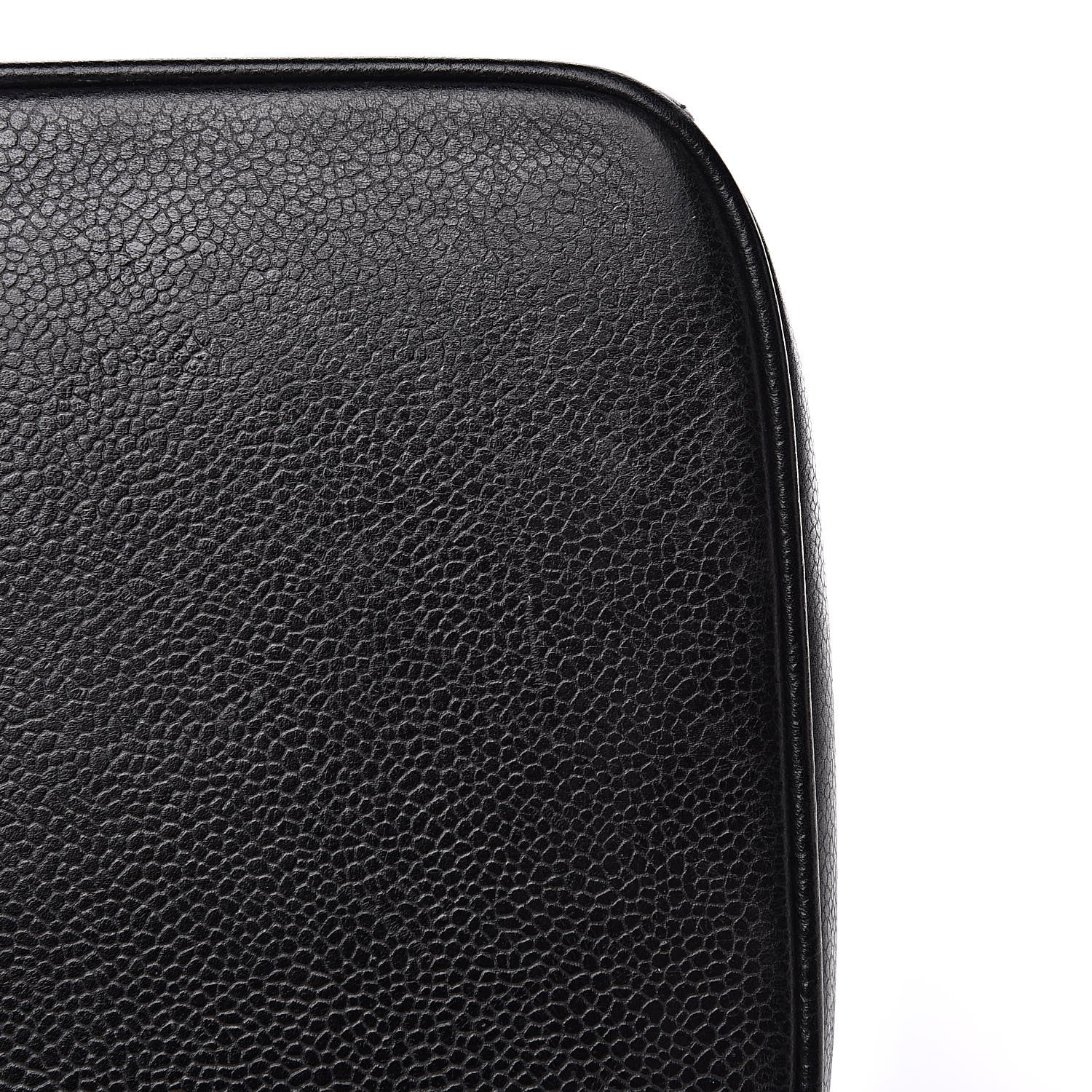 Chanel Caviar CC Vanity Train Case Black 13 of 15