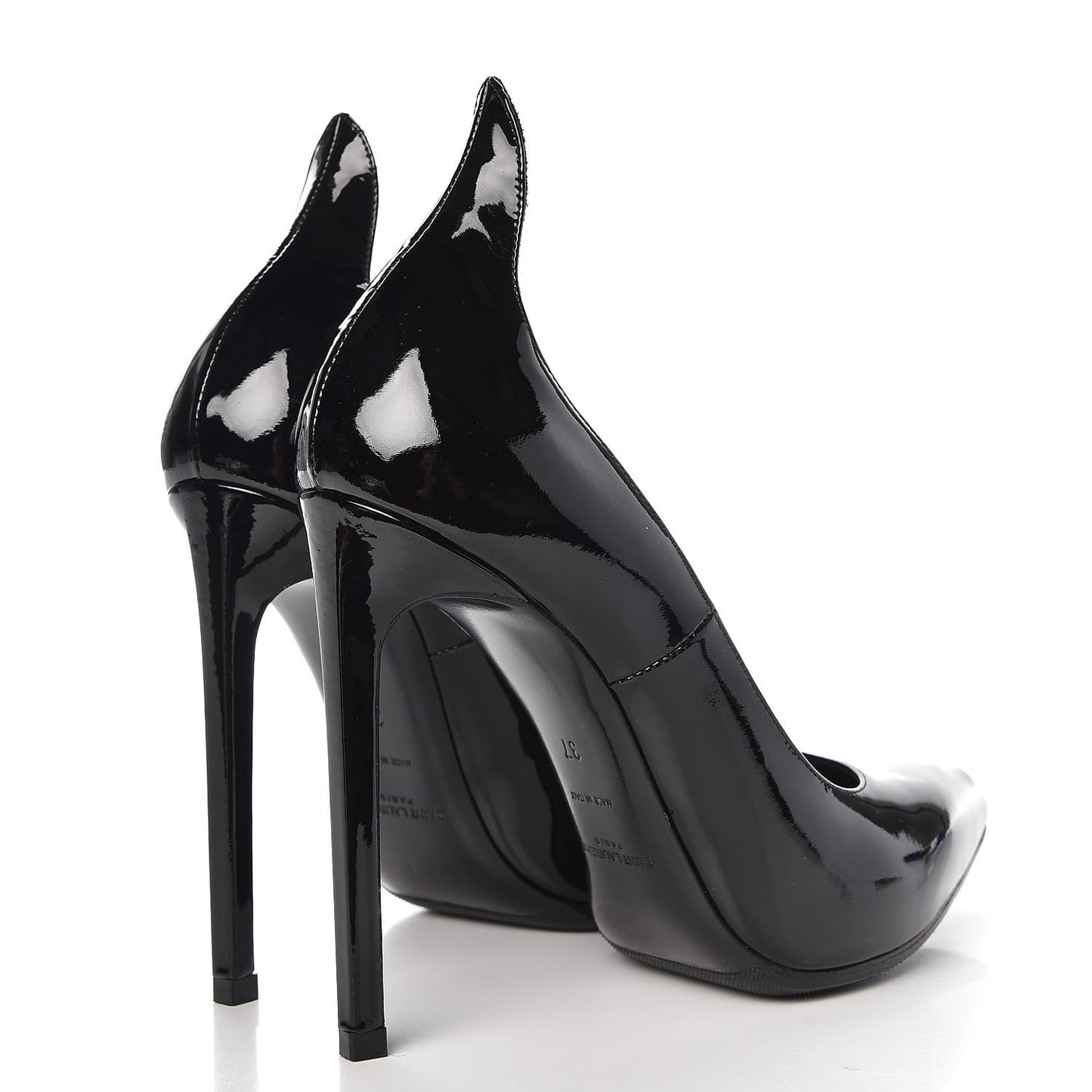 Patent Paris 110 Escarpin Thorn Pumps 37 Black