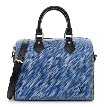 Louis Vuitton Epi Speedy Bandouliere 25 Denim Light 1 of 12
