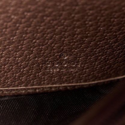 Gucci GG Supreme Monogram Web Ophidia Continental Wallet Brown 7 of 12