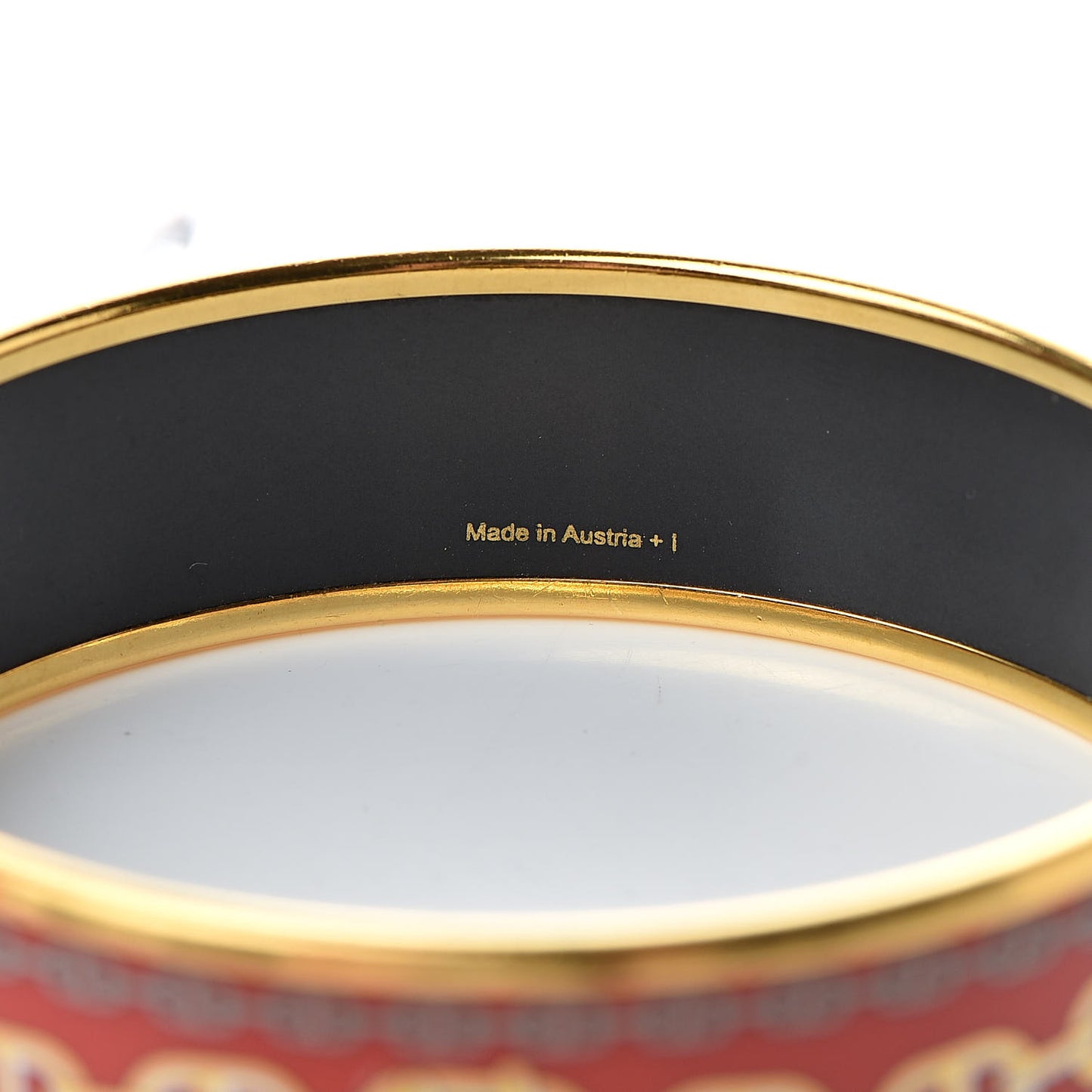 Enamel Printed Wide Chaine d'Ancre Bracelet 70