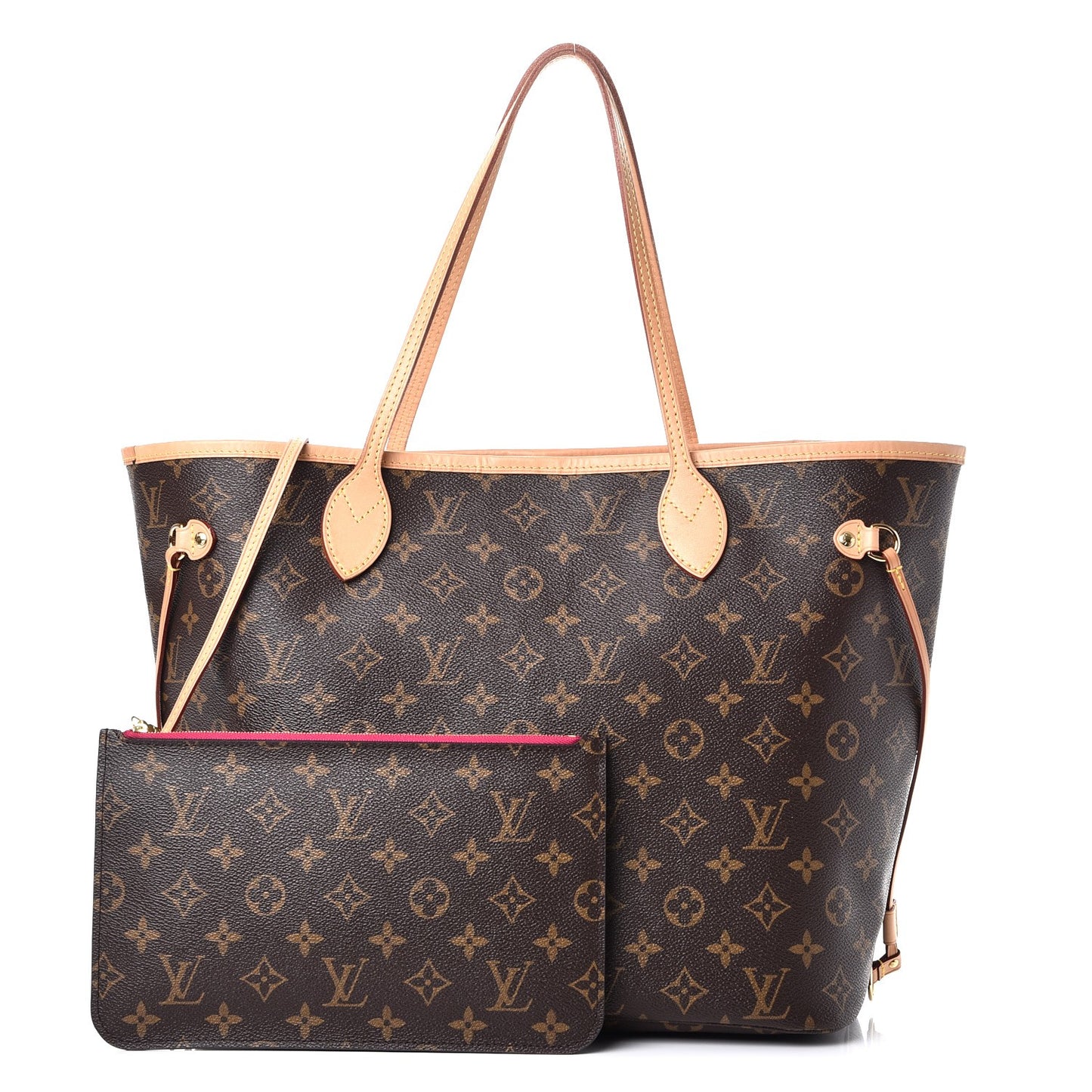 Monogram Neo Neverfull MM Pivoine