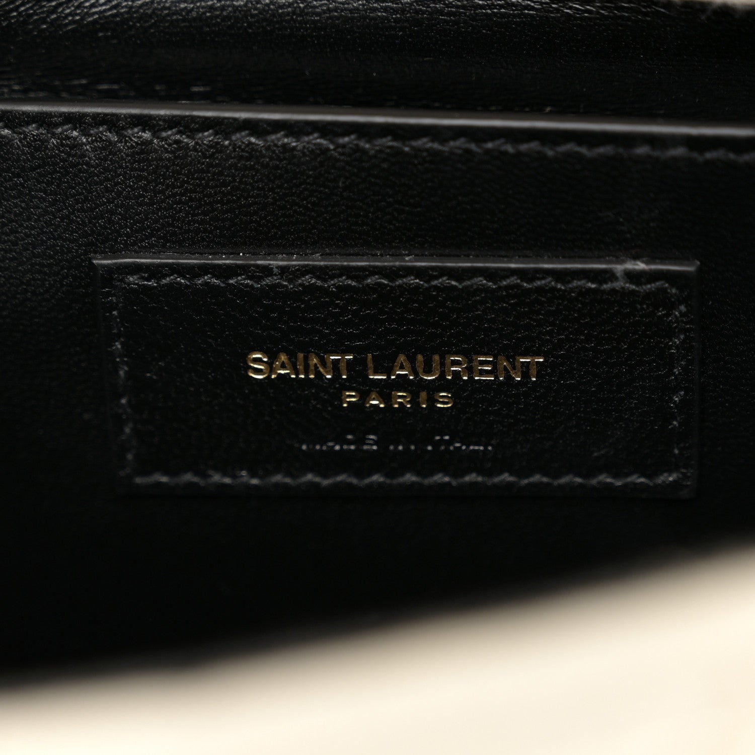 Saint Laurent Crinkle Cotton Patchwork Monogram Medium Jamie Vanilla Ice 6 of 11