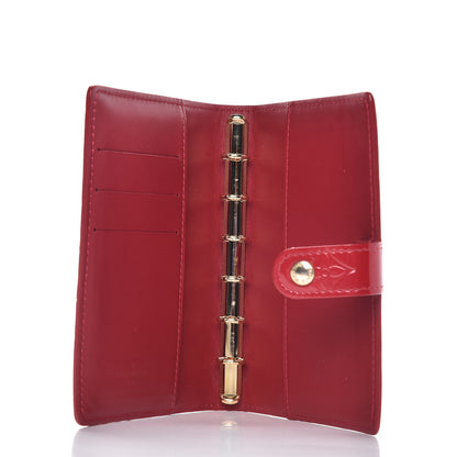 Louis Vuitton Vernis Small Ring Agenda Cover Pomme D'Amour 5 of 7
