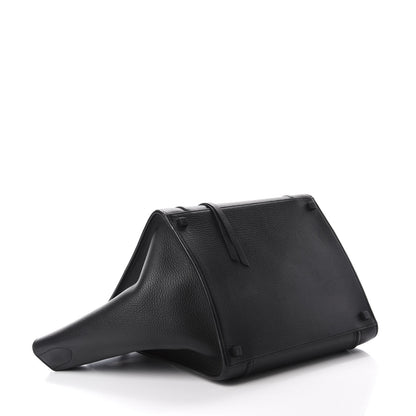 Celine Grained Calfskin Medium Phantom Luggage Black 3 of 8