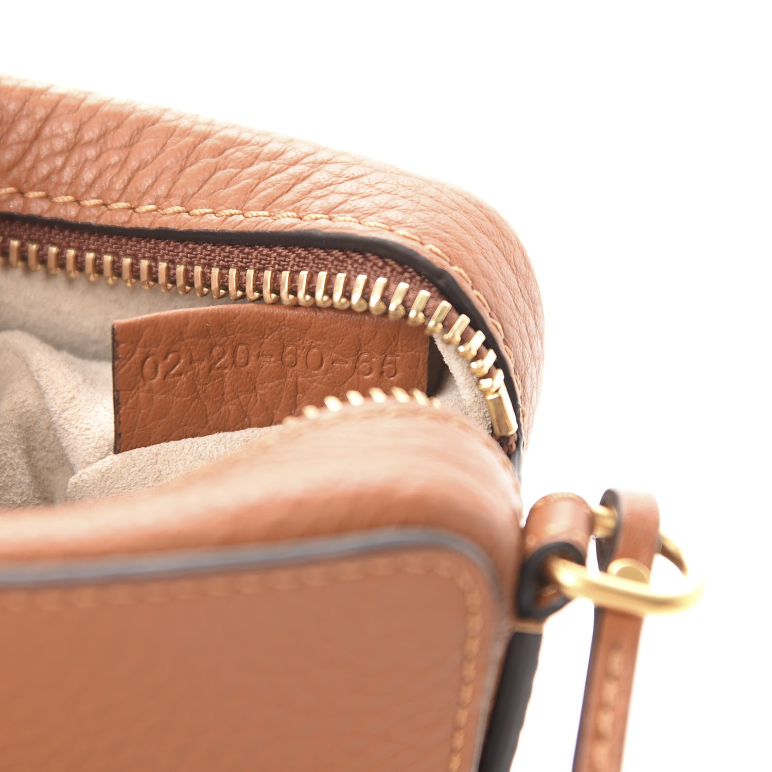 Chloe Calfskin Mini Marcie Crossbody Bag Tan 9 of 11