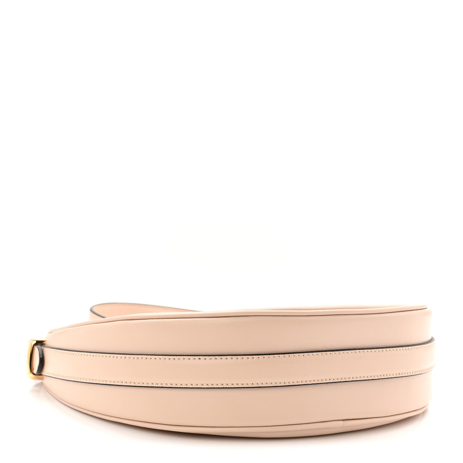 Prada Soft Calfskin Arque Shoulder Bag Travertino 4 of 11