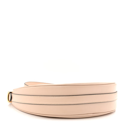 Prada Soft Calfskin Arque Shoulder Bag Travertino 4 of 11