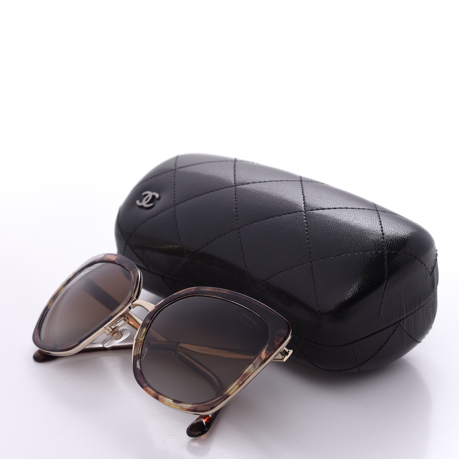 Chanel Square Fall Polarized Sunglasses 4209 Multicolor Brown 10 of 10
