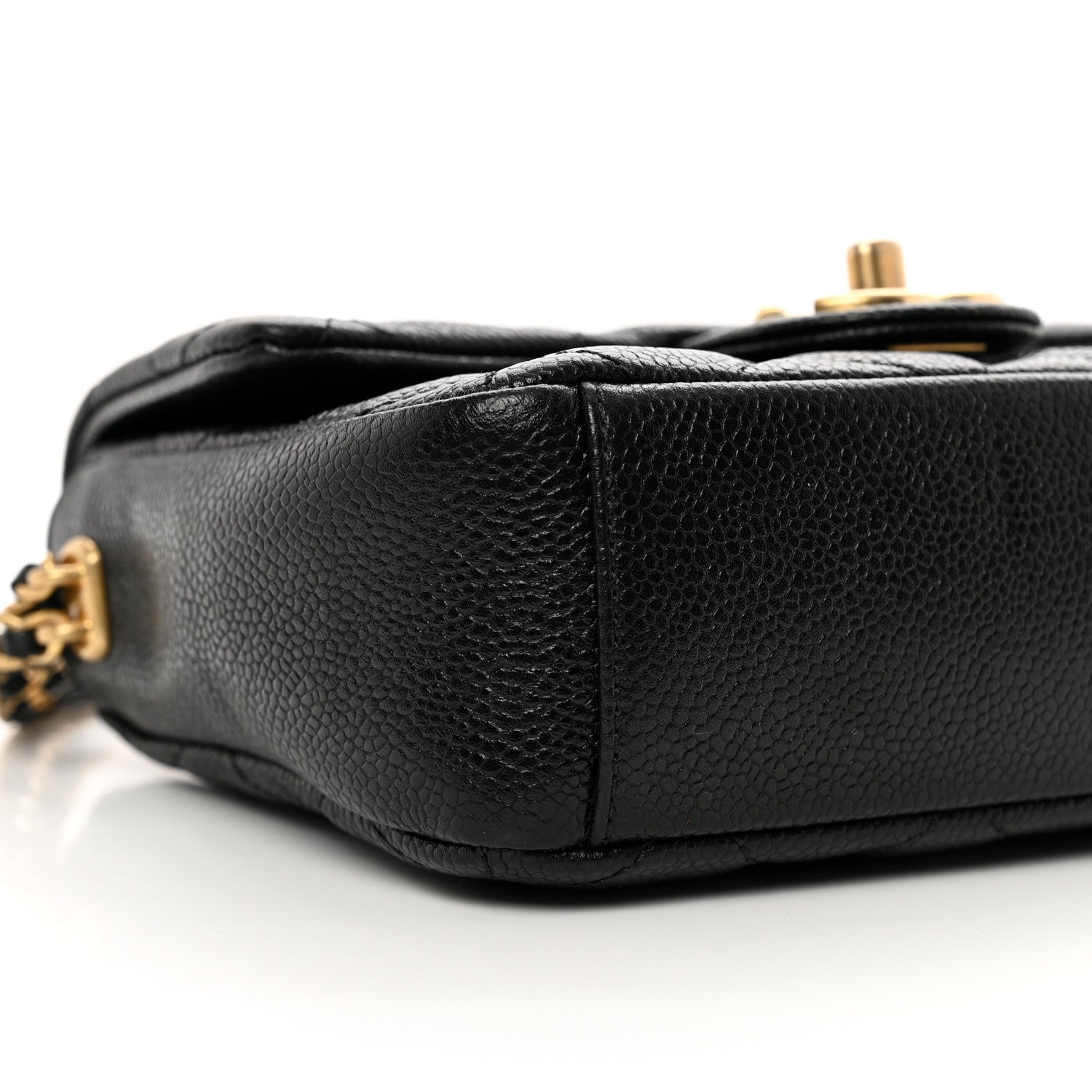 Chanel Caviar Quilted Mini Chain Soul Flap Black 8 of 10